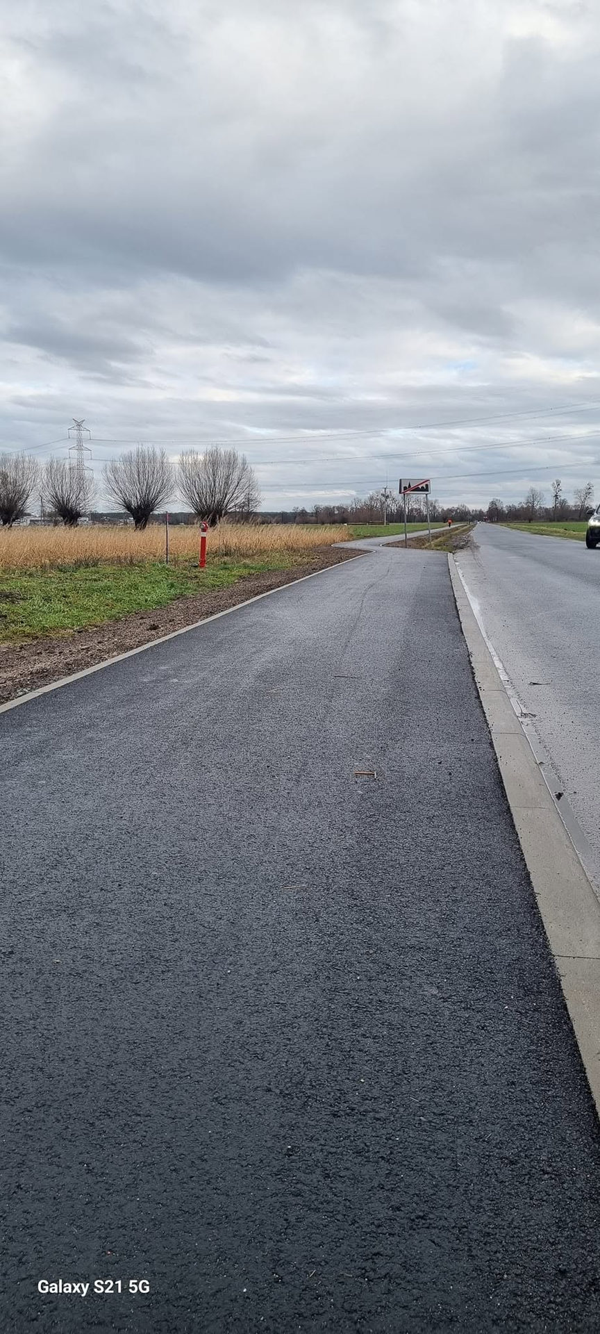 Ścieżka rowerowa – m. Góra i m. Zalesie